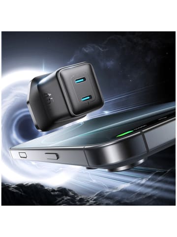 Joyroom Joyroom JR-TCG17 45W 2 x USB-C WandLadegerät UK Stecker