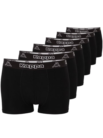 Kappa Boxershorts 6er Pack Retro Pants in schwarz (schwarz)