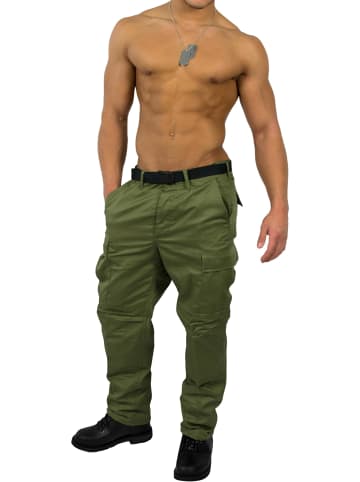 Normani Outdoor Sports Herren Outdoorhose „Trooper“ in Oliv