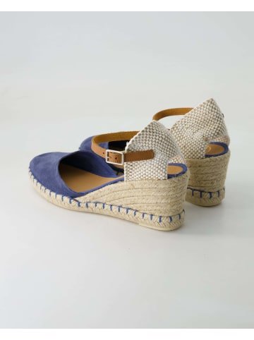 Terry Sandalen in Blau