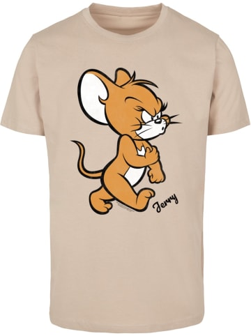 Merchcode T-Shirt "Tom & Jerry Angry Mouse T-Shirt" in Beige