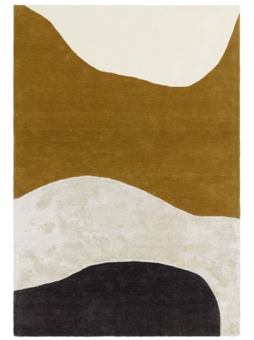 KADIMA DESIGN Teppich Wolle Handgetuftet, Organische Formen, Schlafzimmer