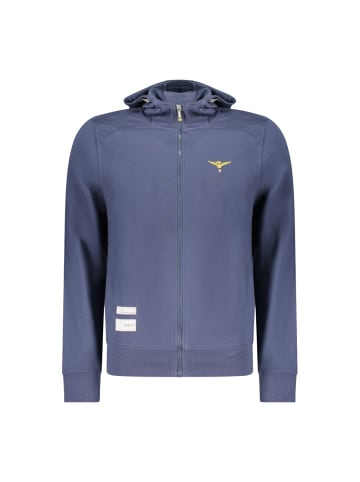 ACCADEMIA MILITARE Blaues Baumwoll-Sweatshirt