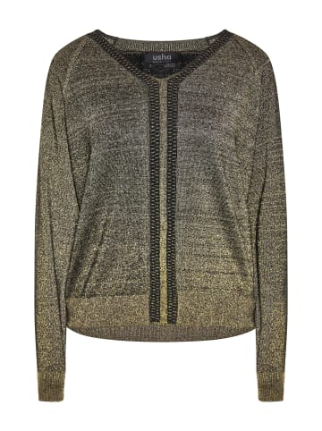 usha BLACK LABEL Damen Pullover in SCHWARZ
