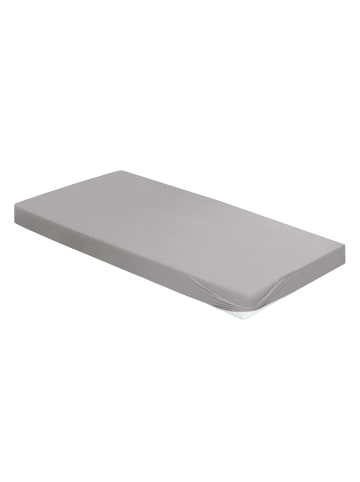 Irisette Spannbetttuch Lyocell-Stretch Erba in silber