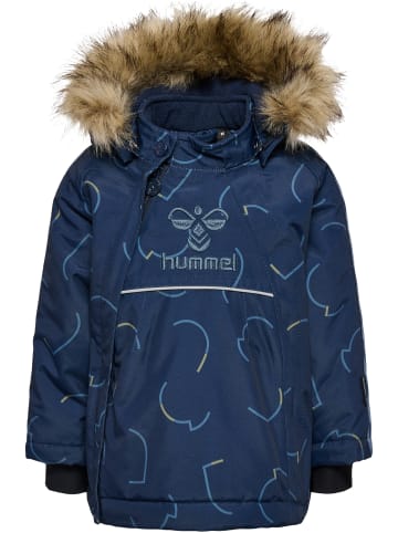 Hummel Reißverschluss Jacke Daumenlöcher Hmljessie Lebensstil Kinder in BLACK IRIS
