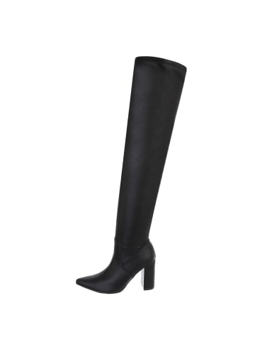 Ital-Design Stiefel in Schwarz