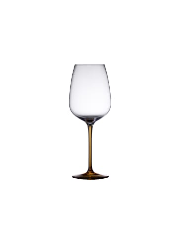 Lyngby Glas Weinglas Vienna in Amber