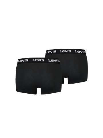 Levi´s Boxershorts LEVIS Men Repeat Logo Trunk 2P in Black