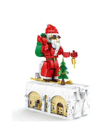 COFI 1453 Reobrix 66001 Weihnachtsmann Mechanik Set 1039 Teile ab 14 in Mehrfarbig