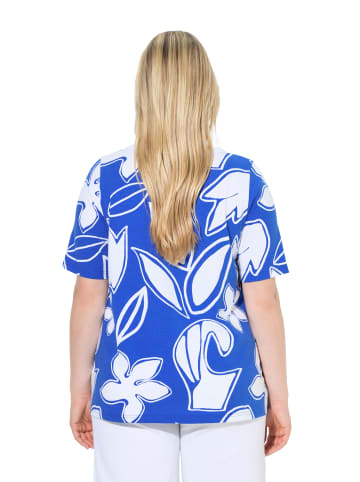 Ulla Popken Shirt in azurblau