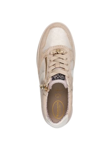 Tamaris WIDE FIT Sneaker in BEIGE COMB