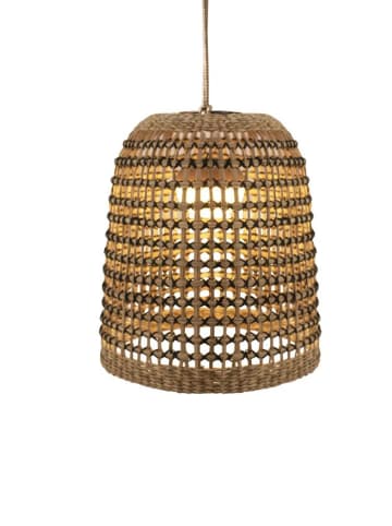 Licht-Erlebnisse Außen Pendelleuchte EEK F (B)33 x (L)33 x (T)335 cm in Schwarz Natur