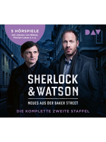 Der Audio Verlag Sherlock & Watson - Neues aus der Baker Street. Die komplette zweite Staffel...