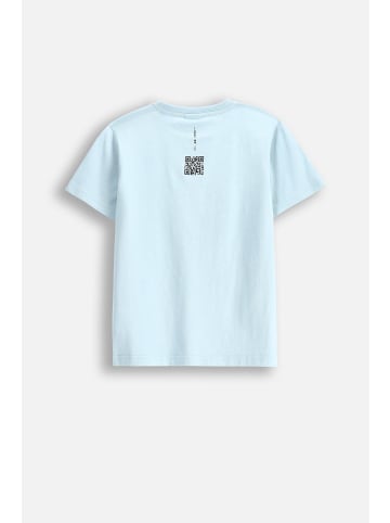 Coccodrillo T-Shirt mit kurzem Ärmel in blau