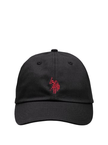 U.S. Polo Assn. Baseball Cap USKaii – Unisex Kappe mit verstellbarem Strapback in Schwarz