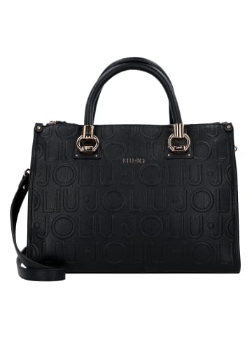 Liu Jo Manh Shopper Tasche M 34 cm in nero