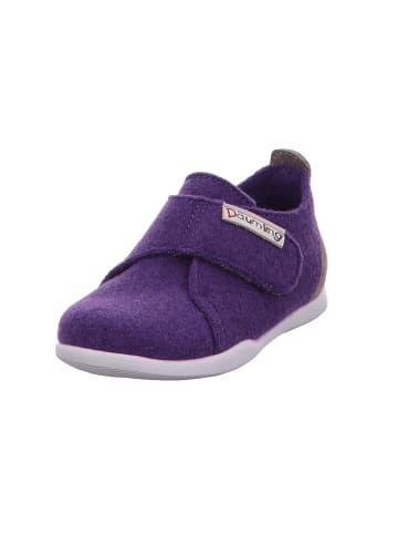 Däumling Hausschuh in lila