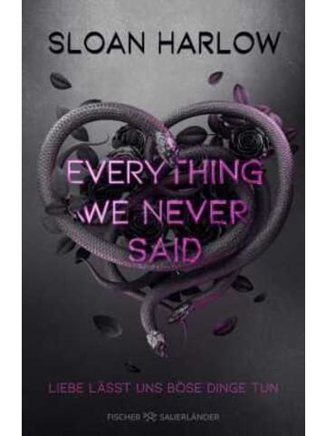 FISCHER KJB Buch - Everything We Never Said - Liebe lässt uns böse Dinge tun