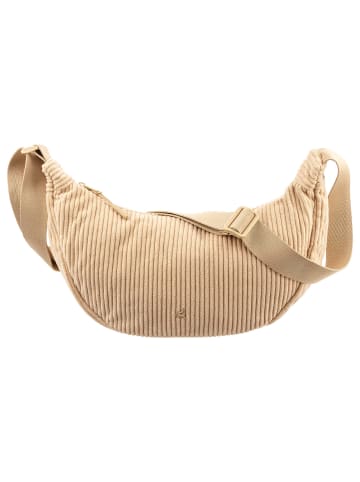 Prato SC07-1 zeitlose Crossover Bag aus Breitcord Moonbag in light beige