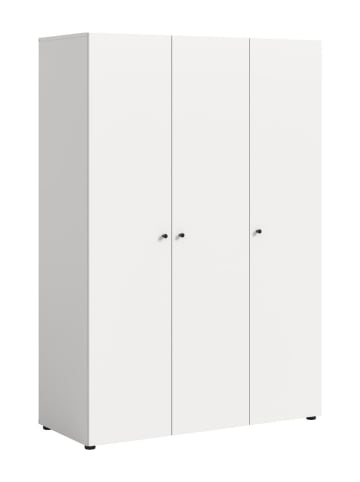 ebuy24 Kleiderschrank Darwin Weiß 120 x 51 cm