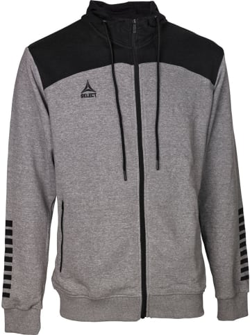 Select Trainingsjacke "Kapuzen-Sweatjacke Oxford V22" in Grau
