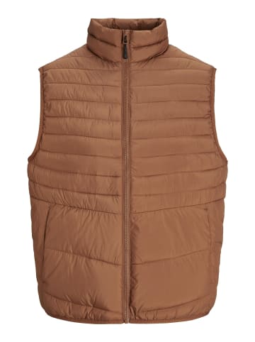 Jack & Jones Steppweste in Mocha Bisque