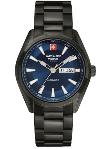 Swiss Alpine Military by Grovana Automatikuhr für Herren in blau