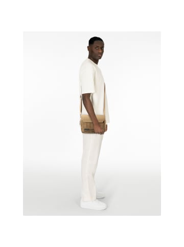 Lacoste The Blend Umhängetasche 22 cm in mono viennois otter