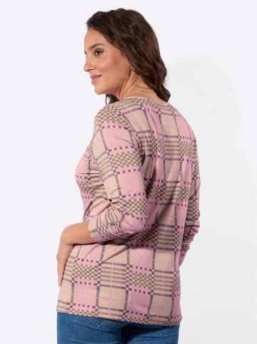 WITT WEIDEN Druck-Shirt in sesam-orchidee-bedruckt