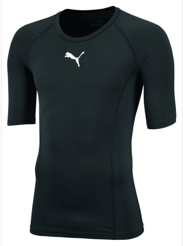 Puma T-Shirt "LIGA Baselayer Tee SS Jr" in Schwarz
