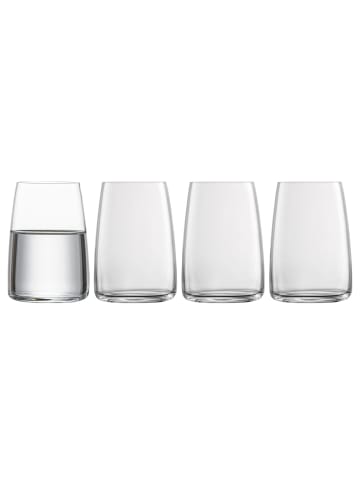 Zwiesel Glas 4er Set Becher Vivid Senses in Transparent 500 ml in transparent