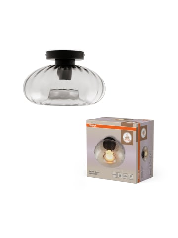 Osram Decor Smoke Glass Ceiling Deckenleuchte E27 Rauchglas