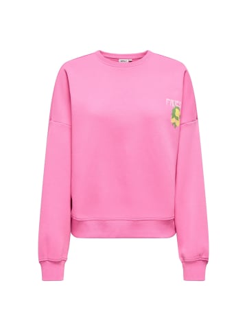 ONLY Sweatshirt 1er Pack in Pink