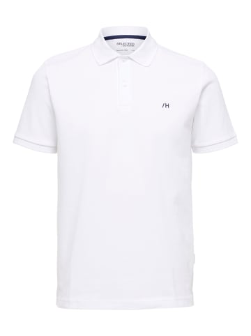 SELECTED HOMME Poloshirt SLHDANTE in Weiß