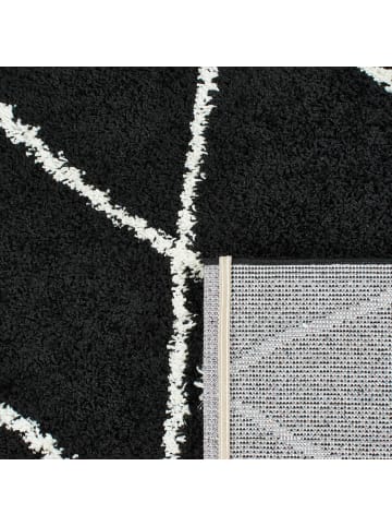 NAZARRUGS Teppich ASMA in Schwarz