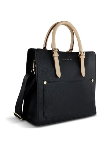 Bugatti Ella Handtasche 30 cm schwarz