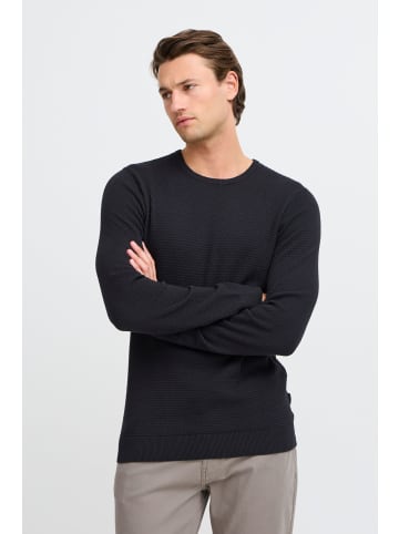 BLEND Strickpullover BHREDHILL CREW NECK KNIT NOOS 20717257 modischer Langarmpullover in Schwarz