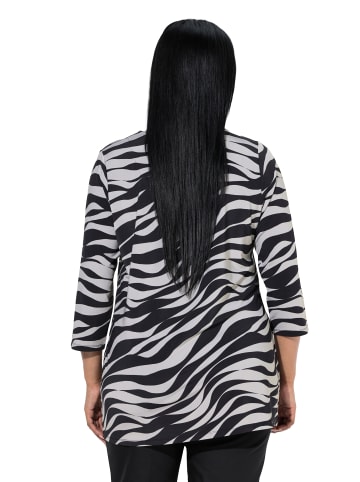 Ulla Popken Shirt in dunkelbeige