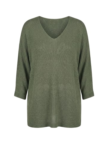 MIAMODA Pullover in schilfgrün