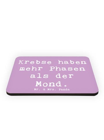 Mr. & Mrs. Panda magnet Spruch Krebs Phasen mit Spruch in Lavendeltraum