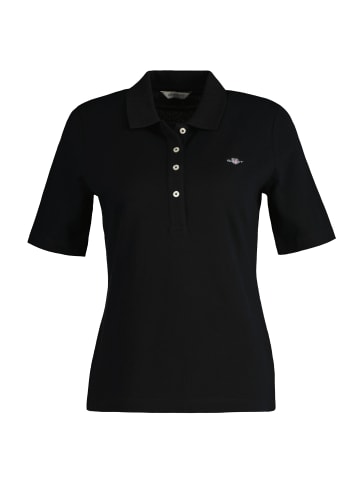 Gant Poloshirt 1er Pack in Schwarz
