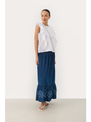 PART TWO Ärmellose Bluse TheanaPW Gerade Passform in Bright White