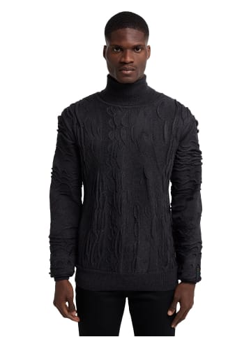 Carlo Colucci Rollkragenpullover Danisi in Anthrazit