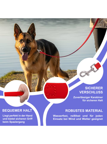 Reichstadt RS Pets Hundeleine PVC in Red