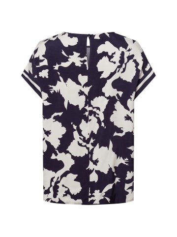 comma Bluse in marine ecru