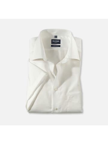 OLYMP  Kurzarm Business Hemd für Herren in beige