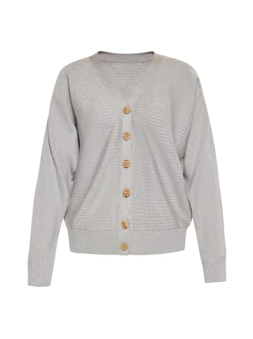 Usha Women Cardigan in GRAU MELANGE