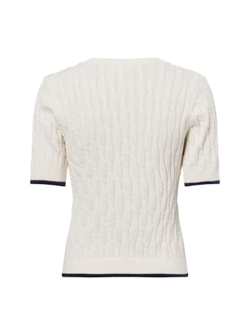 Liu Jo Kurzarmpullover in ecru - 0001