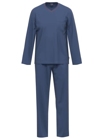 Ammann Schlafanzug Cotton Pure in Sargasso Sea